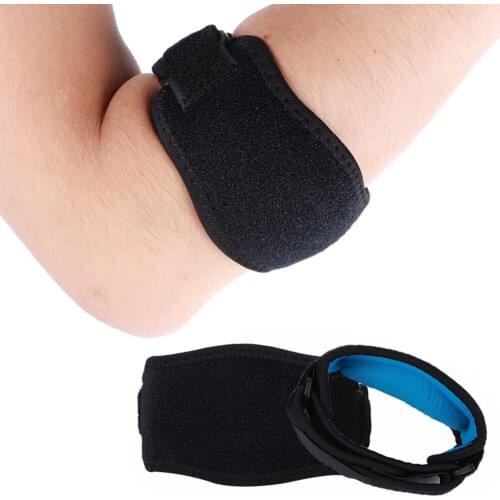 2pcs Sports Safety Elastic Elbow Brace Sleeve Elbow Pads Basketball Tennis Pain Relief Adjustable Elbow Sponge Protector