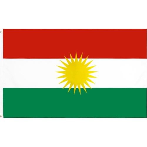 3x5ft kurdish country kurdistan Flag