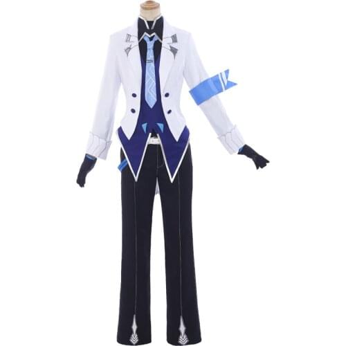 Anime! Honkai Impact 3 Version Fu Hua Night Squire New Battlesuit Gothic Uniform Cosplay Costume Unisex Halloween Costumes