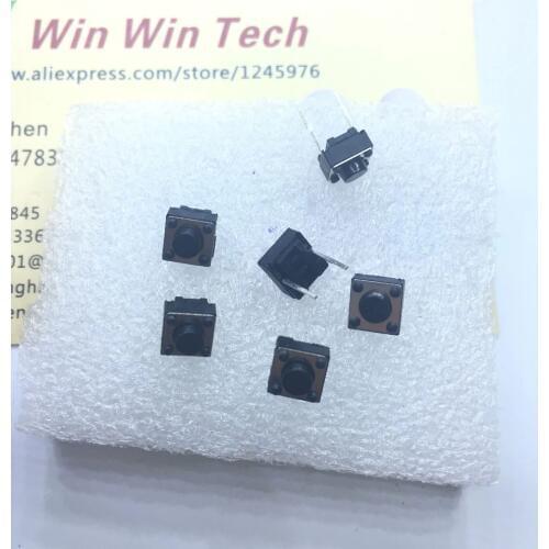 Free shipping 1000Pcs/Lot 6x6x7MM 2PIN Tact Micro SwitchTouch Button Self-reset Button 6*6*7mm keys button DIP 6x6x7MM