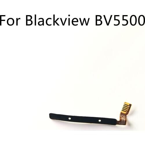 Blackview BV5500 Original Used Power On Off Button+Volume Key Flex Cable FPC For Blackview BV5500 MTK6580P 1440x720 5.5" Phone