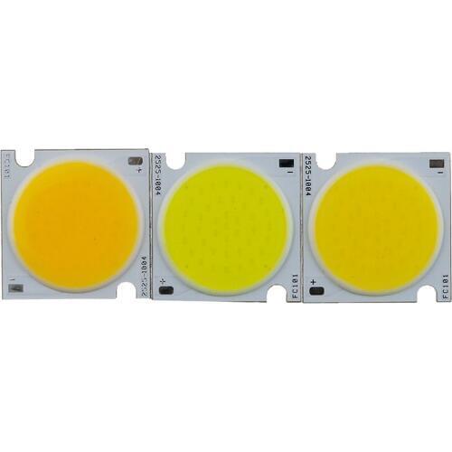 High Power 20W COB LED Warm White Pure white surface light source 600mA 30-33V 1700-1900LM Chip 3000K-6000K Free Shipping