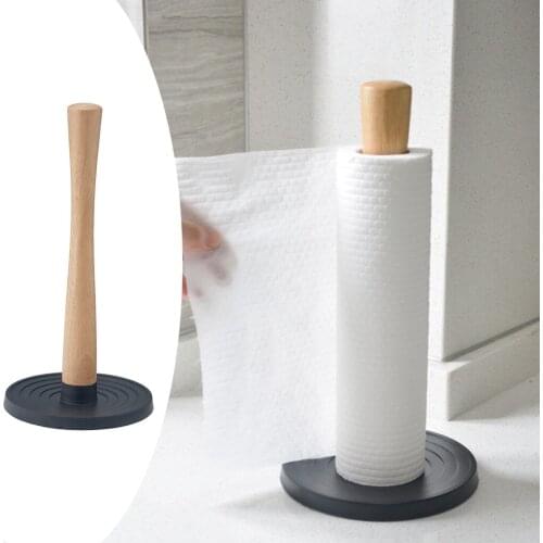 Nordic Paper Holder Stand Towel Storage Rack Home Storage Organizer Stand Rack Dispenser Kitchen Bathroom for Paper Roll