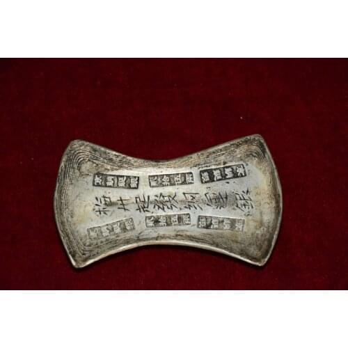 Elegant Old Ming Dynasty Silver currency, collection,Free shipping