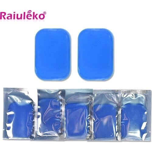 20Pcs Fitness Hydrogel Massage Pads Conductive Gel Stickers Electrodes Patch For Abdominal Training Device Muscle Stimulator