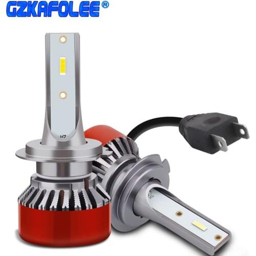 Mini led H7 Car Headlight Bulb HIR2 H8 H9 H1 H11 9006/HB4 9005/HB3 9012 H7 H4 LED 12V 24V Auto Accessories 6500K 4300K fog light