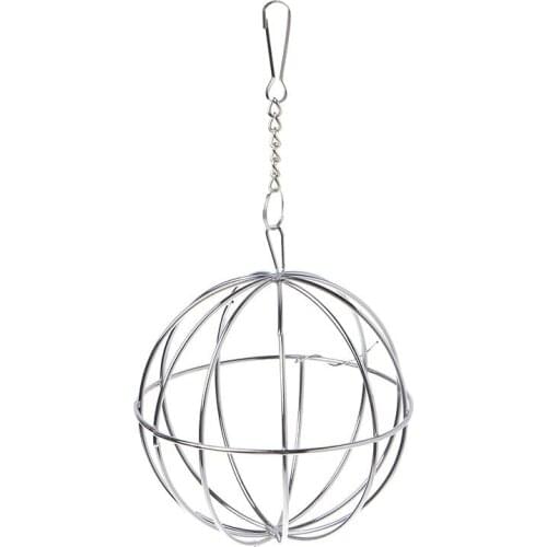 New Sphere Treat Ball Guinea Pig Hamster Rat Rabbit Feed Dispenser Ball Toy