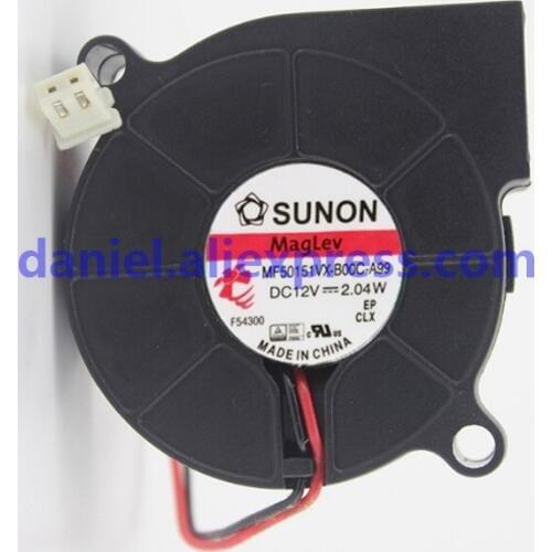 Original SUNON MF50151VX-B00C-A99 12V 50155CM blower fan