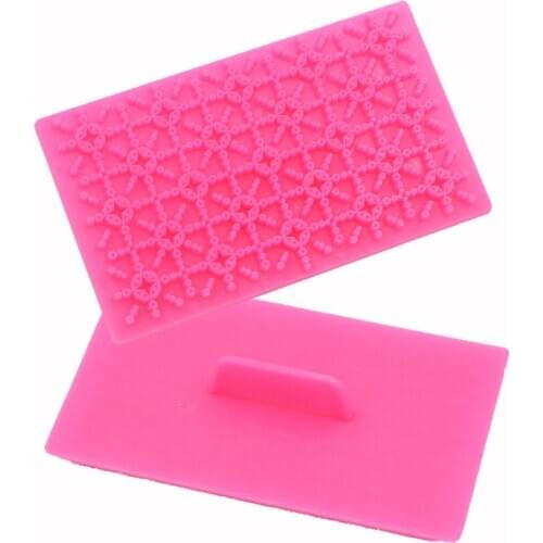 Plastic Flower Biscuit Mold Lace Cookie Cutter Petal Quilt Embosser For Cupcake Decoration Embossing Fondant Decorating Mold