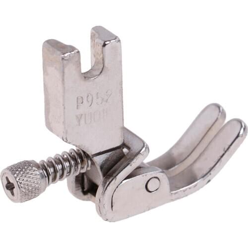 Adjustable For Flat Steel Closing Wrinkled Folds Foot Industrial Sewing Machine Presser Foot/Feet With Screw