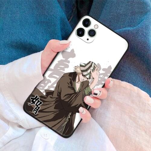 Urahara Kisuke manga anime art silicone Phone Case FOR iPhone Se 6 6s 7 8 Plus X Xr Xs 11 12 Mini Pro Max Glass Cover Shell