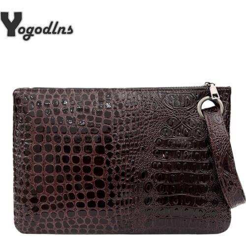Pochette Femme Fashion Clutch Bag Female Small Purse Crocodile Grain Womens Clutch Bag PU Leather Women Envelope Bag