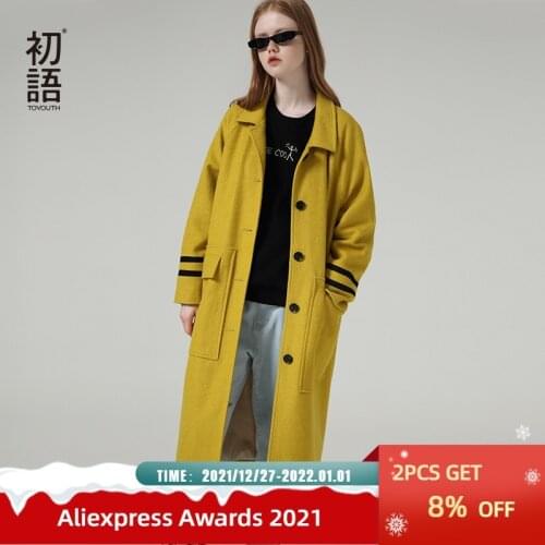 Женские шерстяные пальто Toyouth China At AliExpress