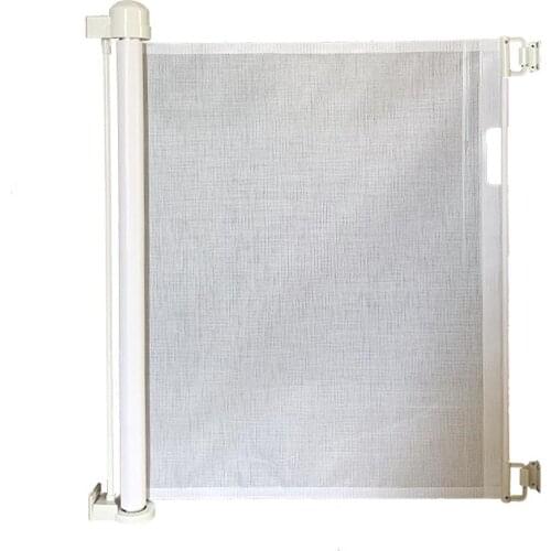 Retractable Baby Safety Gate Lightweight Durable Mesh Pet Dog Gate For Doorways Stairs Hallways Indoor Outdoor Guardrail