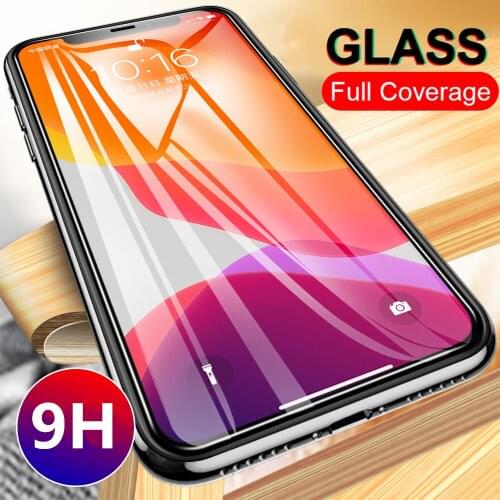 Tempered Glass For iPhone 11 12 Pro Max Screen Protector 11Pro Max 11 Max Pro Protector 6 6S 7 8 Plus X Xs Max Se 2020 Xr 8 Plus