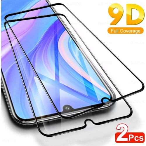 2Pcs Tempered Protector Glass For Huawei Y9A Y9S Y8p Y8S Y7A Y7P Y6P Y6S Y5P Y 9 8 7 6 5 Phone Clear HD Screen Full Cover Film