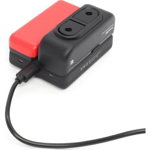 Charging Dock High-efficiency 2 In 1 Portable Charging Dock Stand Charging Base For Insta360 One R Sports Camera