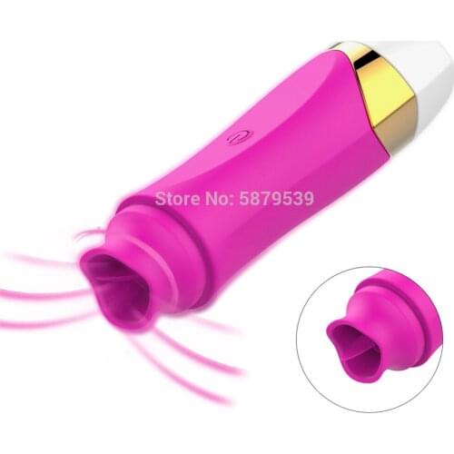 Female Masturbator 12 Speeds Clitoris Stimulator G-spot Massager Nipple Sucker Sex Toys for Women Tongue licking Vibrator
