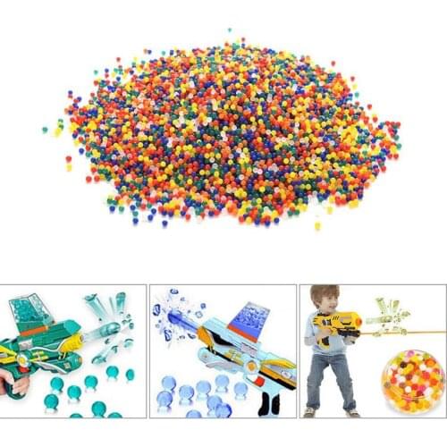 10000Pcs Water Absorbent Bullet 7-8mm For Toy Rifle And RC Tanks