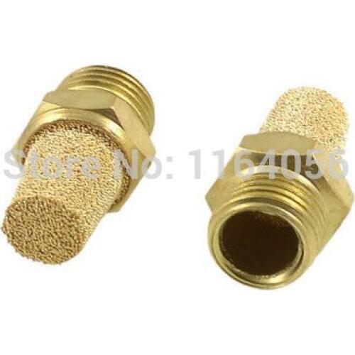 20Pcs 1/8" Thread Sintered Bronze Pneumatic Exhaust Silencer Muffler