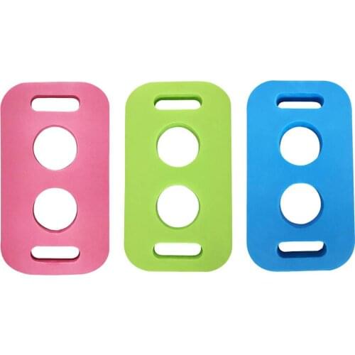 3Pcs Safety Swimming Training Aids Holed Woggle Noodle Connector Accessories Pool Noodle Connector With 2 Cross Holes Random