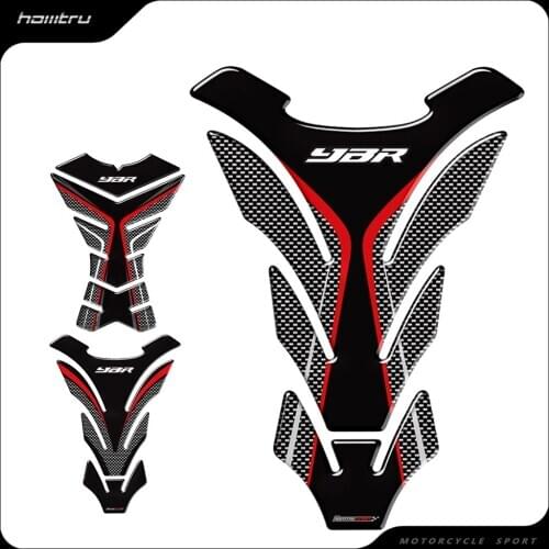 3D Motorcycle Tank Pad Protector Decal Stickers Case for Yamaha YBR 125 150 250 Tank