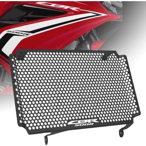 For Honda CBR500R 2016 2017 2018 2019 2020 2021 CBR500 R CBR 500R 500 Motorcycle Radiator Grille Grill Guard Cover Protection
