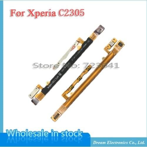 Power on off button Flex cable For Sony Xperia C S39H S39C C2304 C2305 Volume & camera switch Flex