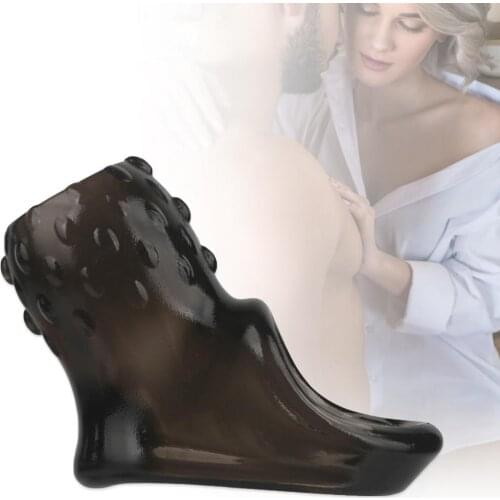 OLO Men Delay Lock Sperm Fine Male Condom Penis Extender Sleeve Erection Enhancer Dick Cock Ring Sex Toys Intimate Goods