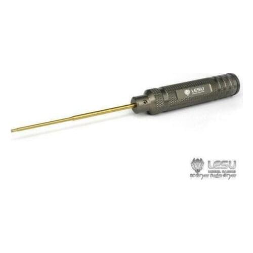 LESU Metal 2.5mm Screw Driver Tool Tractor Truck 1/14 Tamiya RC Trailer Dumper TH02517-SMT5