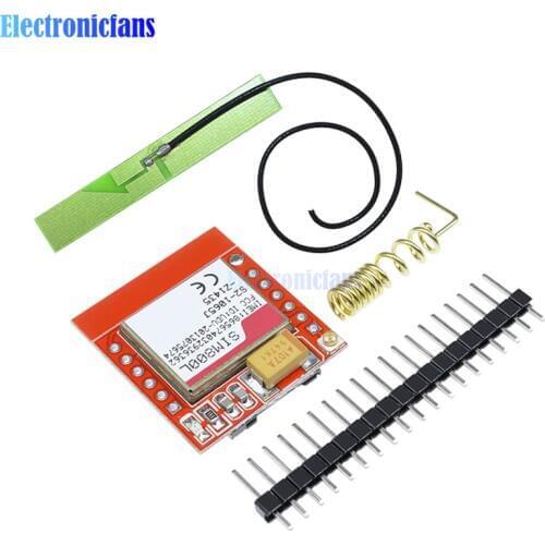 Mini SIM800L GPRS GSM Module Micro SIM Card Core Quad-band TTL Serial Port Antenna PCB Wireless Board for Arduino Smart Phone