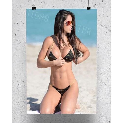 S103 Michelle Lewin (3) Star Sexy Beautiful Girl Model Wall Posters Prints Silk Art Painting For Home Bedroom Decor