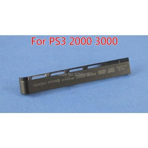 50pcs DVD Hard Drive HDD Slot Door Cover Case Shell Clip with screw Replacement for PS3 Slim 2000 3000 Console