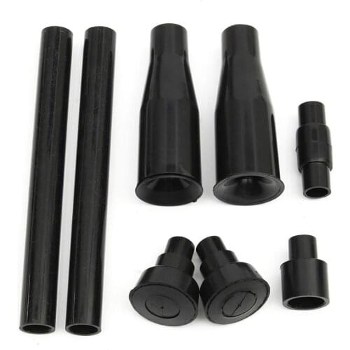 8pcs Garden Fountain Pump Waterfall Head Set Garden Landscaping Fish Tank Submersible Pump Multi-Function Nozzles Drop Ship