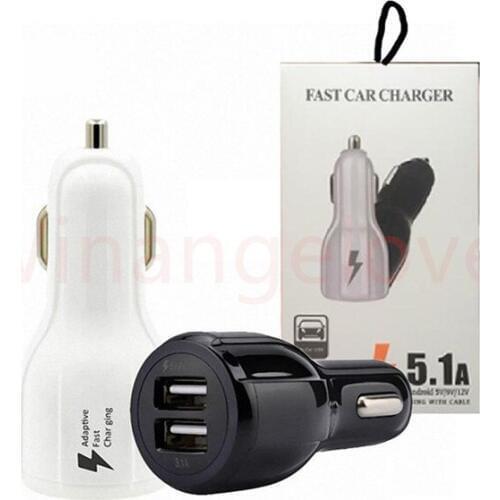 Car charger QC 3.0 Fast Rapid Adaptive Car charger 5V 3A adapter charger for iphone for samsung s9 s8 s7
