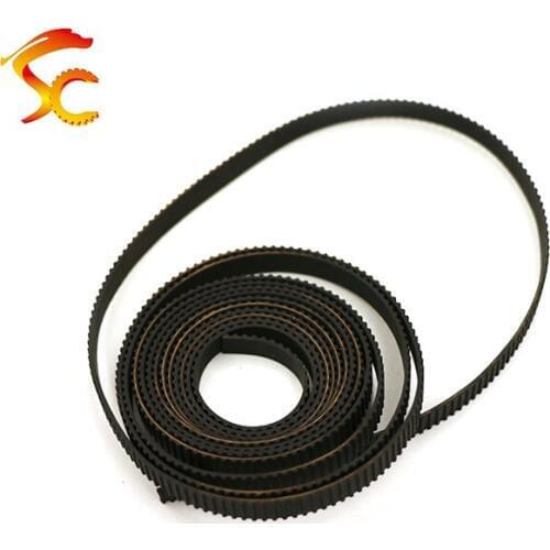 Free Shipping 5meters/LOT MXL 5mm timing belt Pitch=2.032 open rubber belt width 5mm for 3D Printer