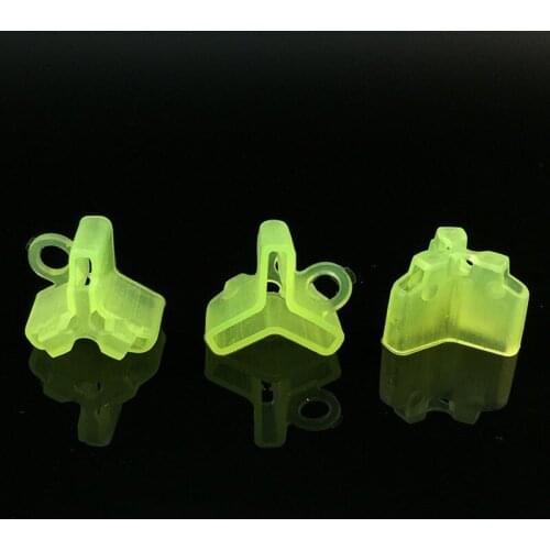 50Pcs/Pack Durable Fishing Treble Hooks Jig Covers Case Bonnets Caps Protector