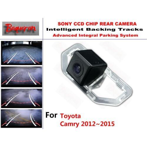 For Toyota Camry 2012 2013 2014 2015 CCD Car Backup Parking Camera Intelligent Tracks Dynamic Guidance Rear ViewCamera