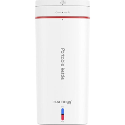 Electric Kettle Smart Thermo Pot 500ML Portable Electric Water Kettle Tourist Mini Water Boiler 110V-240V Outdoor Kettle Heater