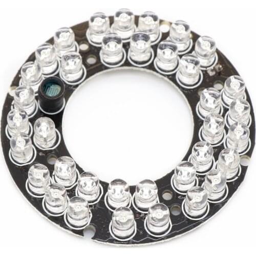 60 degrees CCTV Accessories infrared light 36 Grain 850nm IR LED board for Surveillance cameras night vision diameter 60mm