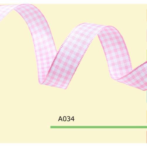 1-1/2" inch 38mm checks ribbons