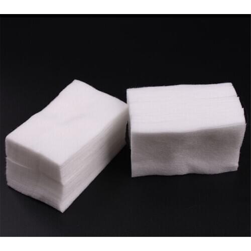 Soft Lint Free Nail Art Gel Polish Remover Cotton Pad Nail Wipe Professional Soak Off Gel Polish Clean Acrylic Nail Remover