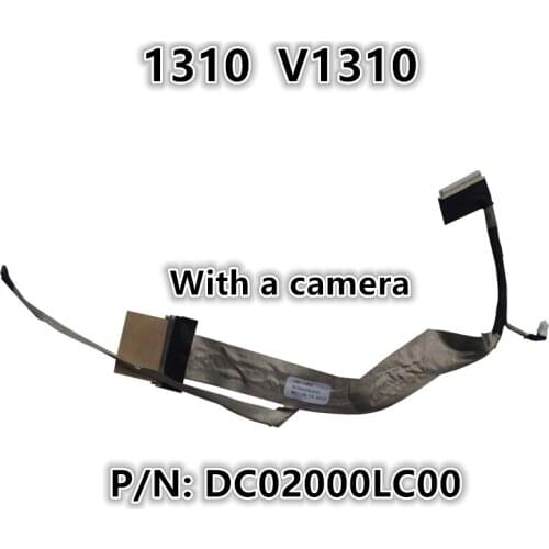 New Laptop LCD LED LVDS Video Screen Display Flex wire Cable For DELL VOSTRO 1310 V1310 P/N: DC02000LC00