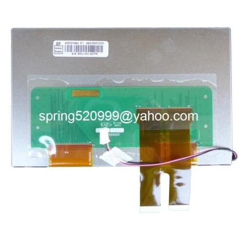Origianl 7 inch double 30pin LCD screen AT070TN84 V.1 for TOYOTA Camry Car DVD navigation Display screen