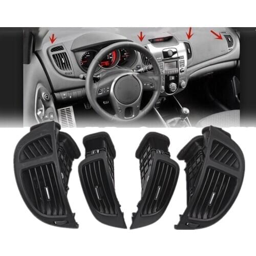 Car Front Dash Board Air Conditioner Outlet A/C Vents for Kia Forte Cerato Koup 2008-2013
