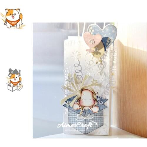 Gift Box Creative Metal Cutting Dies Scrapbooking Stencil DIY Decorative Embossing Craft Die Cuts Card Making New Dies For 2019