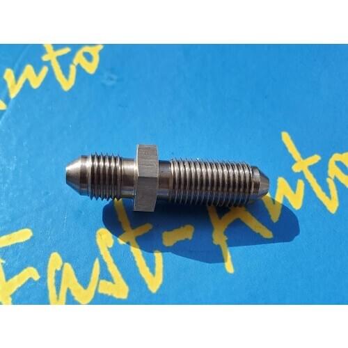 Stainless steel Straight 3/8-24unf thread AN3 -3AN an-3 Flare Bulkhead Adapter adaptor ptfe brake hose fitting