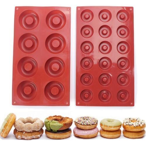 DIY Donut Maker Non-Stick Baking Pastry Cookie Chocolate Mold Muffin Cake Mould Dessert Decorating Tools