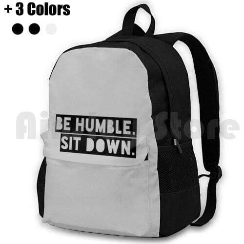 Kendrick Outdoor Hiking Backpack Waterproof Camping Travel Kendrick Kendrick Lamar Rap Hip Hop Rap Rap Lyrics Be Humble Sit
