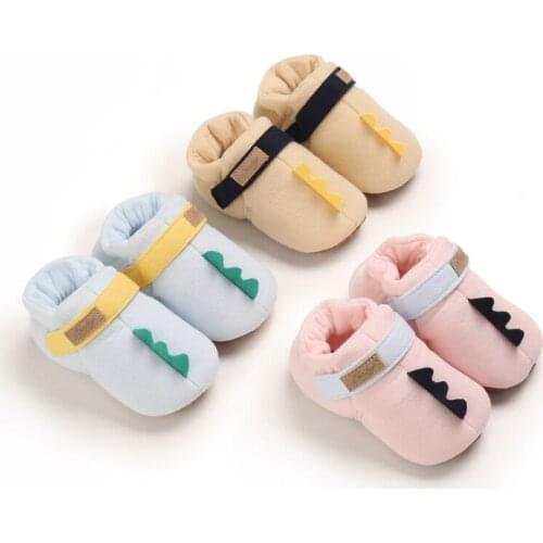 VALEN SINA 2021 Fashion Autumn And Winter Boys' And Girls' Cotton Shoes Warm Shoes Do Not Drop Shoes For 0-18 Months